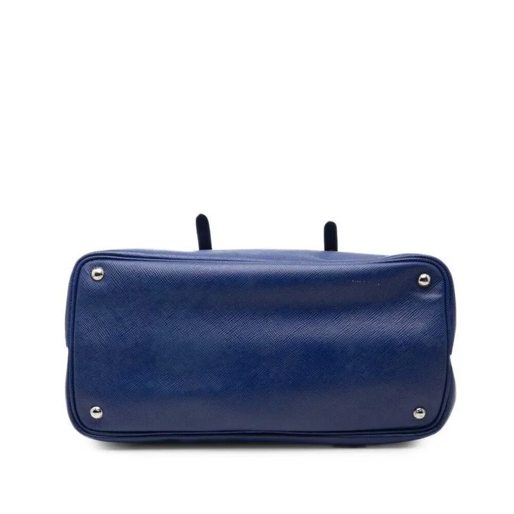 Prada Triangle Logo Tote